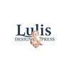 some drowing or symble or arngment of leters for a logo "Lulis Design & press"